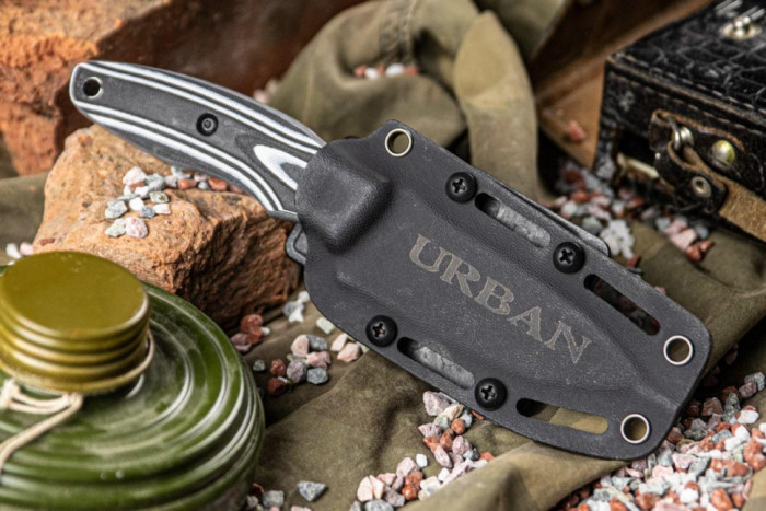 Тактический нож Urban AUS-8 StoneWash G10