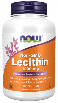 NOW Lecithin 1200 mg (100 кап)