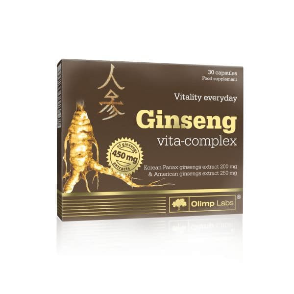 Ginseng Vita-complex (женьшень, тестобустер) 30 капсул Olimp