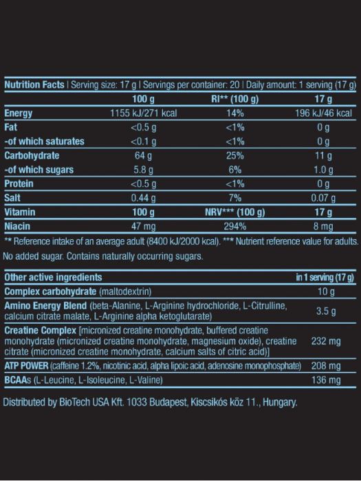 BioTech USA Nitrox Therapy (340 г)