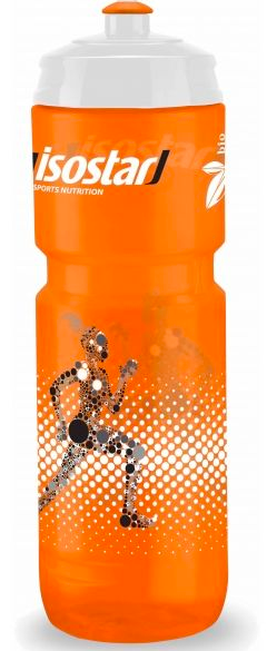 Спортивная бутылочка Isostar RUNNER BIO ORANGE/CAP WHITE (800 мл)
