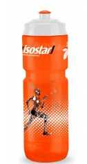 Спортивная бутылочка Isostar RUNNER BIO ORANGE/CAP WHITE (800 мл)