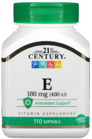 21st Century Vitamin-Е 400 ME Softgels
