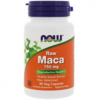 NOW Raw MACA 750 mg (30 кап)