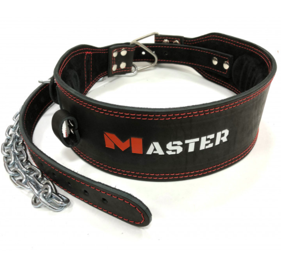 Ремень с цепью MASTER на пряжке