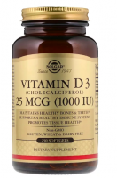 Solgar Витамин D3 1000 МЕ (250 капс)