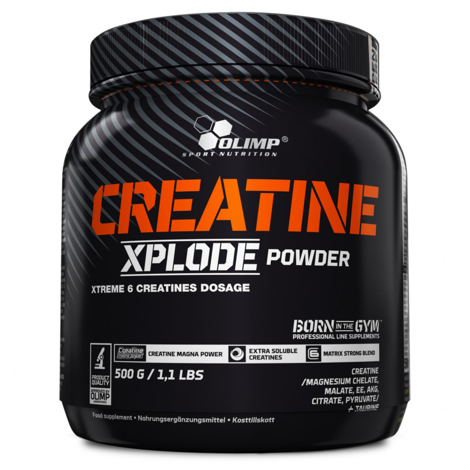 Креатин (смесь 6-ти видов) Olimp Sport Nutrition Creatine Xplode Powder 500 грамм