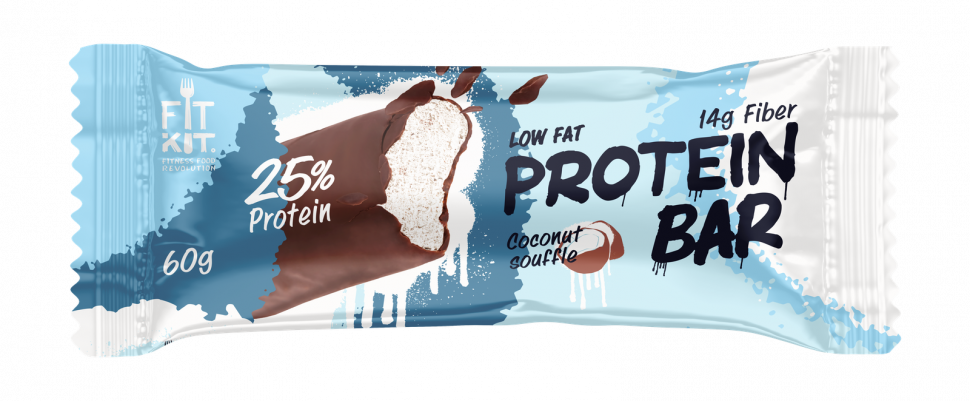 Протеиновый батончик FIT KIT Protein Bar (60 г)