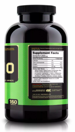 Optimum Nutrition  Amino 2222  (160 табл)