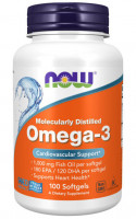 Omega-3 (ОМЕГА, РЫБИЙ ЖИР) 100 капсул NOW Foods