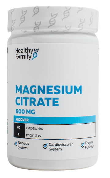 Healthy Family Magnesium Citrate 600 мг (60 капс)