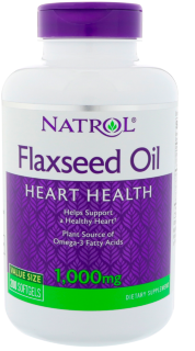 Natrol FlaxSeed Oil 1000 мг (90 капс)