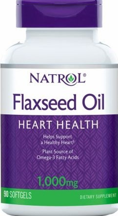 Natrol FlaxSeed Oil 1000 мг (90 капс)