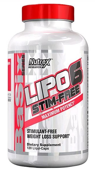 Nutrex Lipo 6 Stim Free (120 кап)