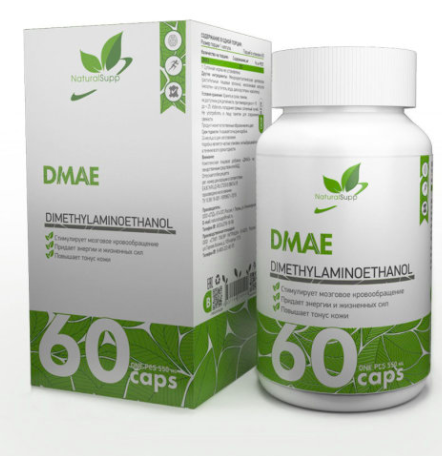 DMAE 250 мг NaturalSupp (60 капс)