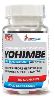 WestPharm Yohimbe Extract (Йохимбин) 50 mg