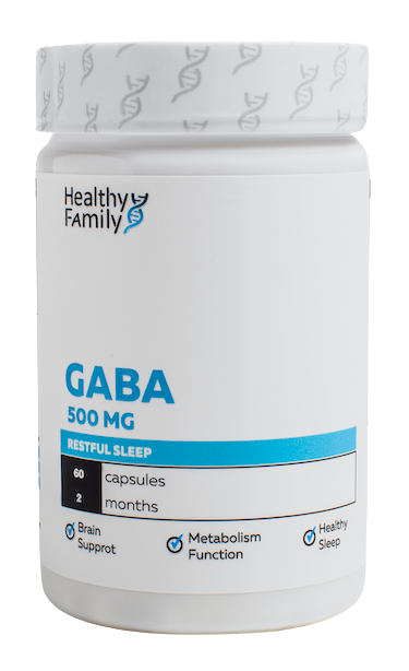 Healthy Family GABA 500 мг (60 капс)