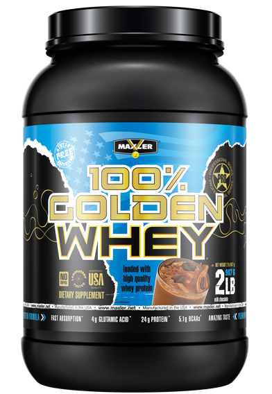 Сывороточный протеин Maxler Golden Whey (908 гр)