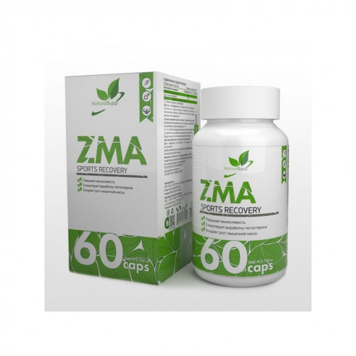 NaturalSupp ZMA (Zinc Magnesium Vitamin B6) 750 mg