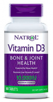 Natrol Vitamin D 10.000 IU (60 таб)