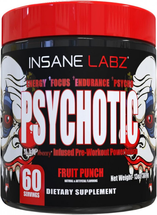 Предтренировочный комплекс Insane Labz Psychotic