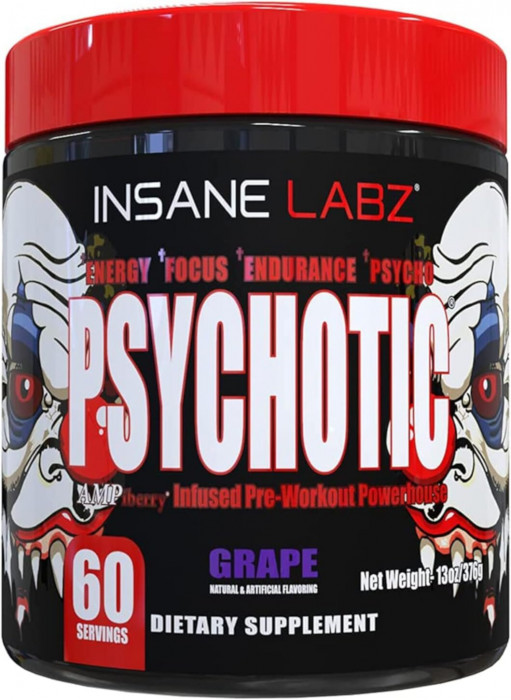 Предтренировочный комплекс Insane Labz Psychotic
