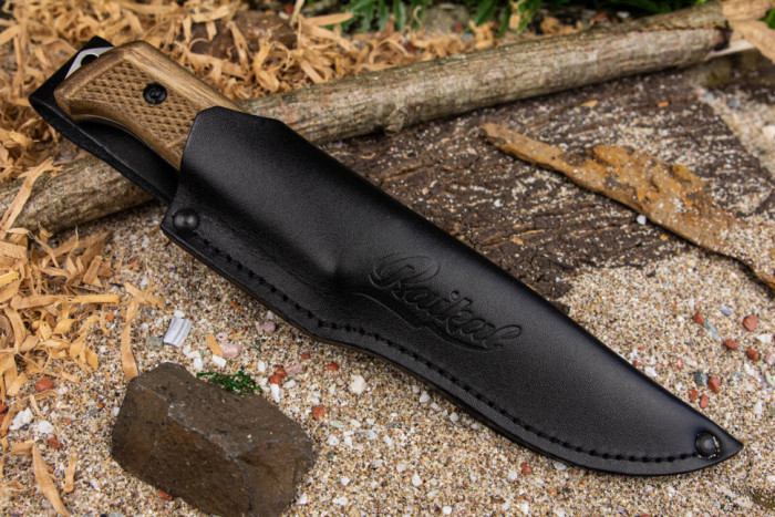 Туристический нож Baikal D2 Stonewash (орех)