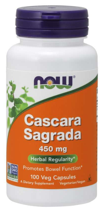 Now Cascara Sagrada 400 мг (100 кап)