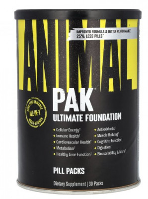 Витаминно-минеральный комплекс Animal Pak Universal Nutrition