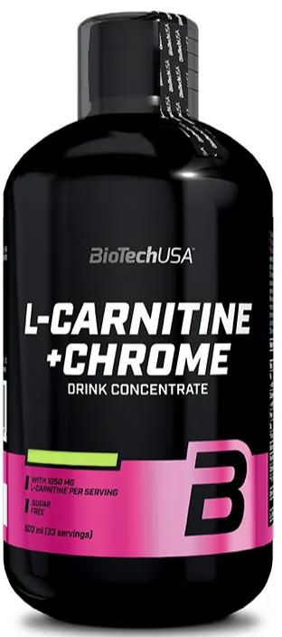 Л-Карнитин L-Carnitine + Chrome BioTechUSA (500 мл)