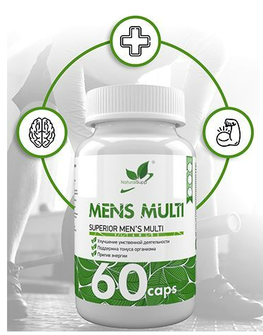 Mens Multi Natural Supp (60 капс)