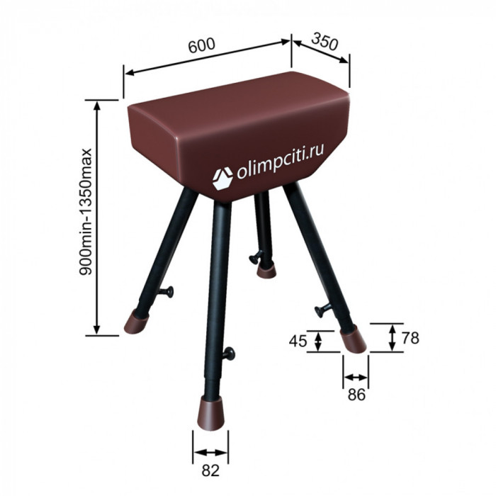 Козел гимнастический СТАНДАРТ
