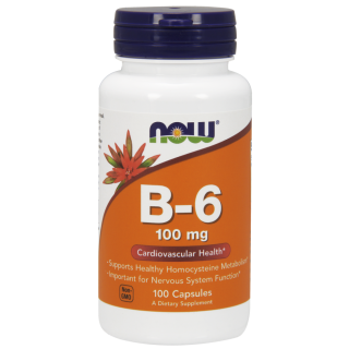 NOW B-6 100 мг (100 вег капс)