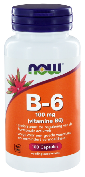 NOW B-6 100 мг (100 вег капс)