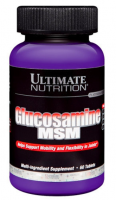 Ultimate Nutrition Glucosamine  MSM (60 таб)