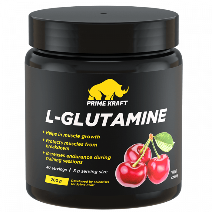 Глютамин L-Glutamine Prime Kraft
