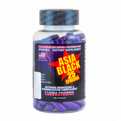 Жиросжигатель Cloma Pharma Asia Black (100 кап)