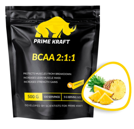 Аминокислоты BCAA 2:1:1 Prime Kraft
