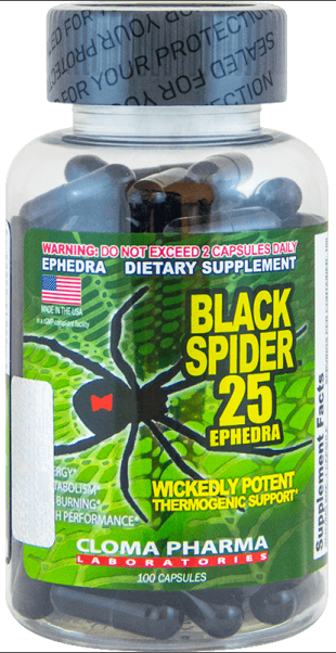 Жиросжигатель Cloma Pharma Black Spider (100 кап)