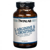 Twinlab L-Arginine & L-Ornithine (100 кап)