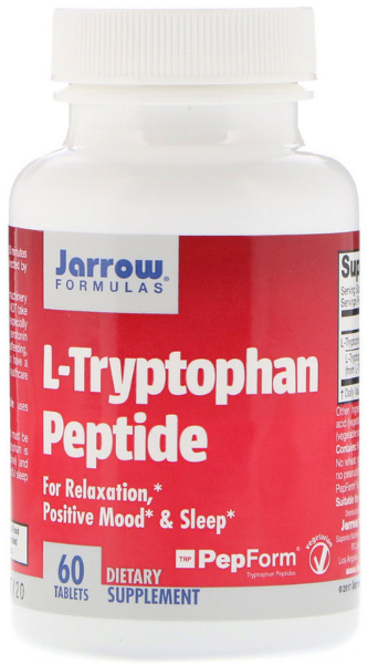 Jarrow Formulas L-Триптофан Пептиды (60 табл)