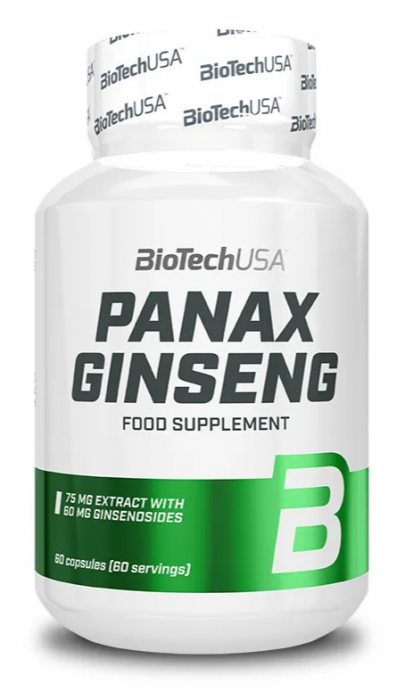 Женьшень Panax Ginseng BioTechUSA (60 капс)