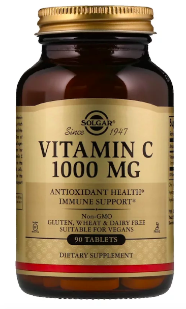 Solgar Vitamin C 1000 mg (90 таб)