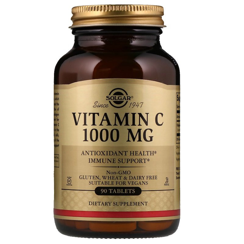 Solgar Vitamin C 1000 mg (90 таб)