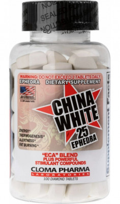 Жиросжигатель Cloma Pharma China White (100 табл)