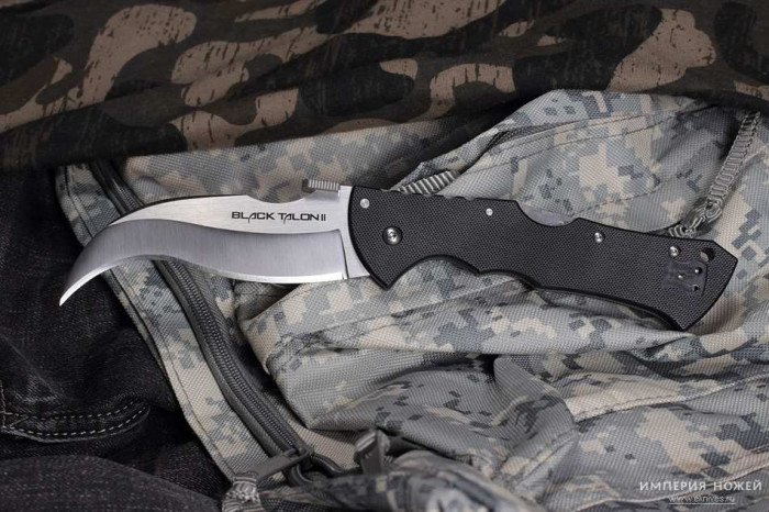 Нож Cold Steel Black Talon II Plain Edge – Cold Steel