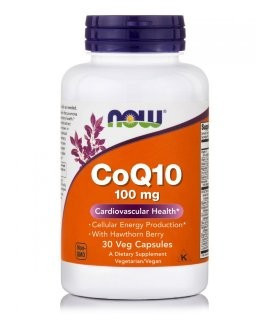 Коэнзим Q10 NOW CoQ10 100 mg