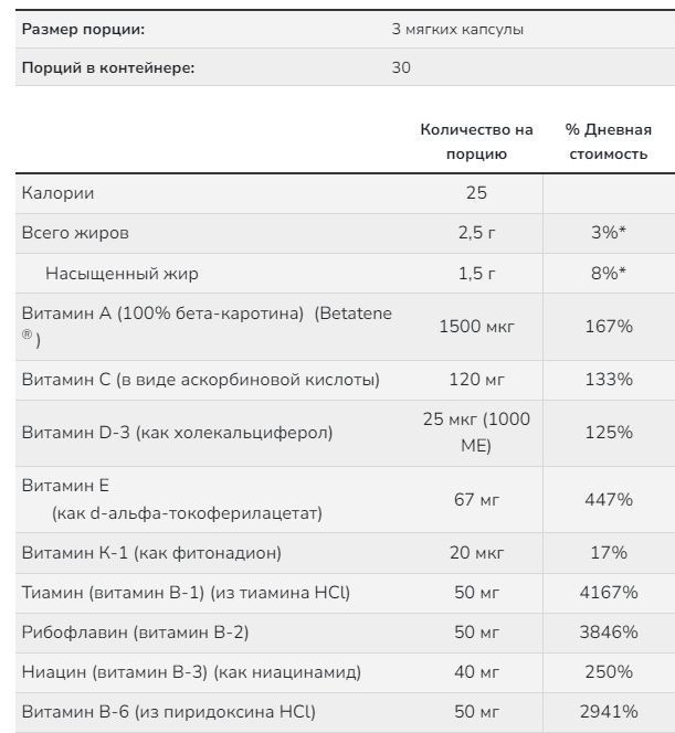 Mens active sports multi (мультивитамины для мужчин) NOW (90 капс)
