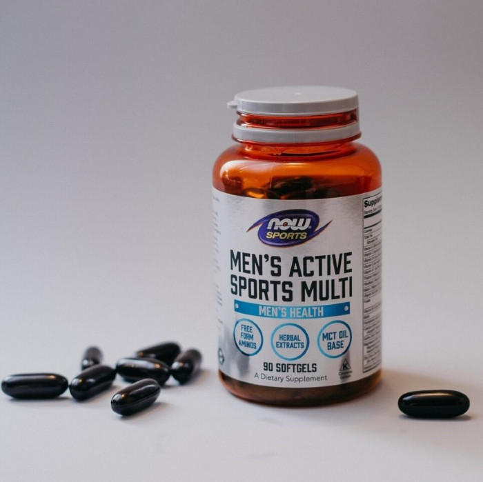 Mens active sports multi (мультивитамины для мужчин) NOW (90 капс)