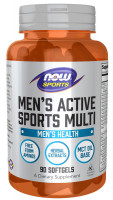Mens active sports multi (мультивитамины для мужчин) NOW (90 капс)